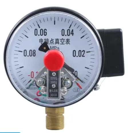 

YXC-100-0.1-0 MPa Vacuum Magnetically Assisted Contact Pressure Gauge Mechanical Vacuum Pressure Control Table