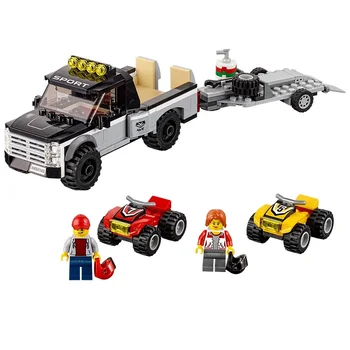 

Bricks ATV Race Team City Great Vehicles 60148 Building Blocks Model toys for Childrens kid gift 253Pcs