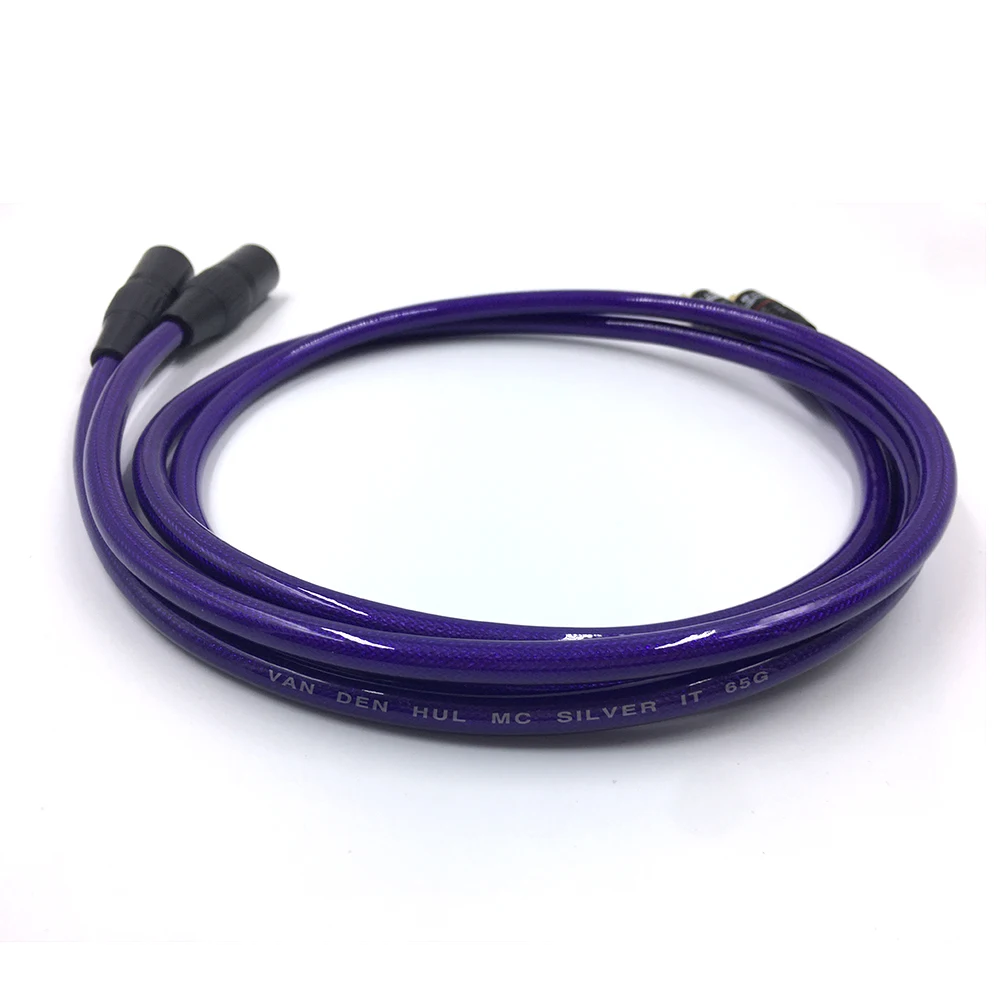 Colleimage пара HIFI VDH RCA к XLR аудио кабель 3 Pin 2 2RCA 0 75 м 1 5 м|Кабели VGA| |