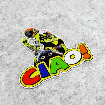 

LuLuSticker#170 12.5x12cm VR Rossi The Doctor 3M Safety Reflective Car Stickers MOTOR Racing Motorcycle Stickers and Decals