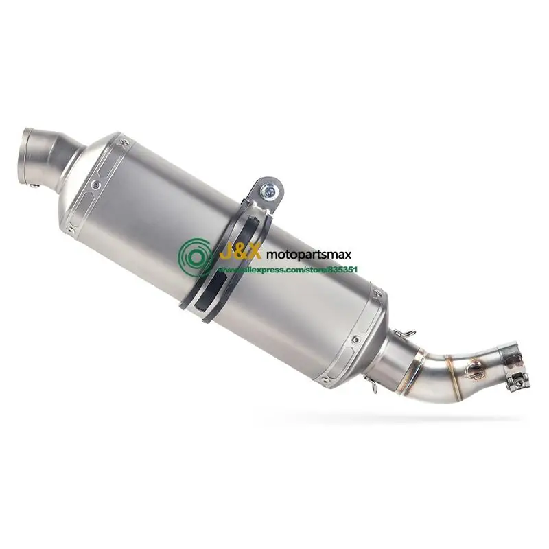 MT-03 MT03 мотоцикл глушитель трубы среднего звенья трубы Escape для YAMAHA YZF-R3 R3 R25 R30 слипоны