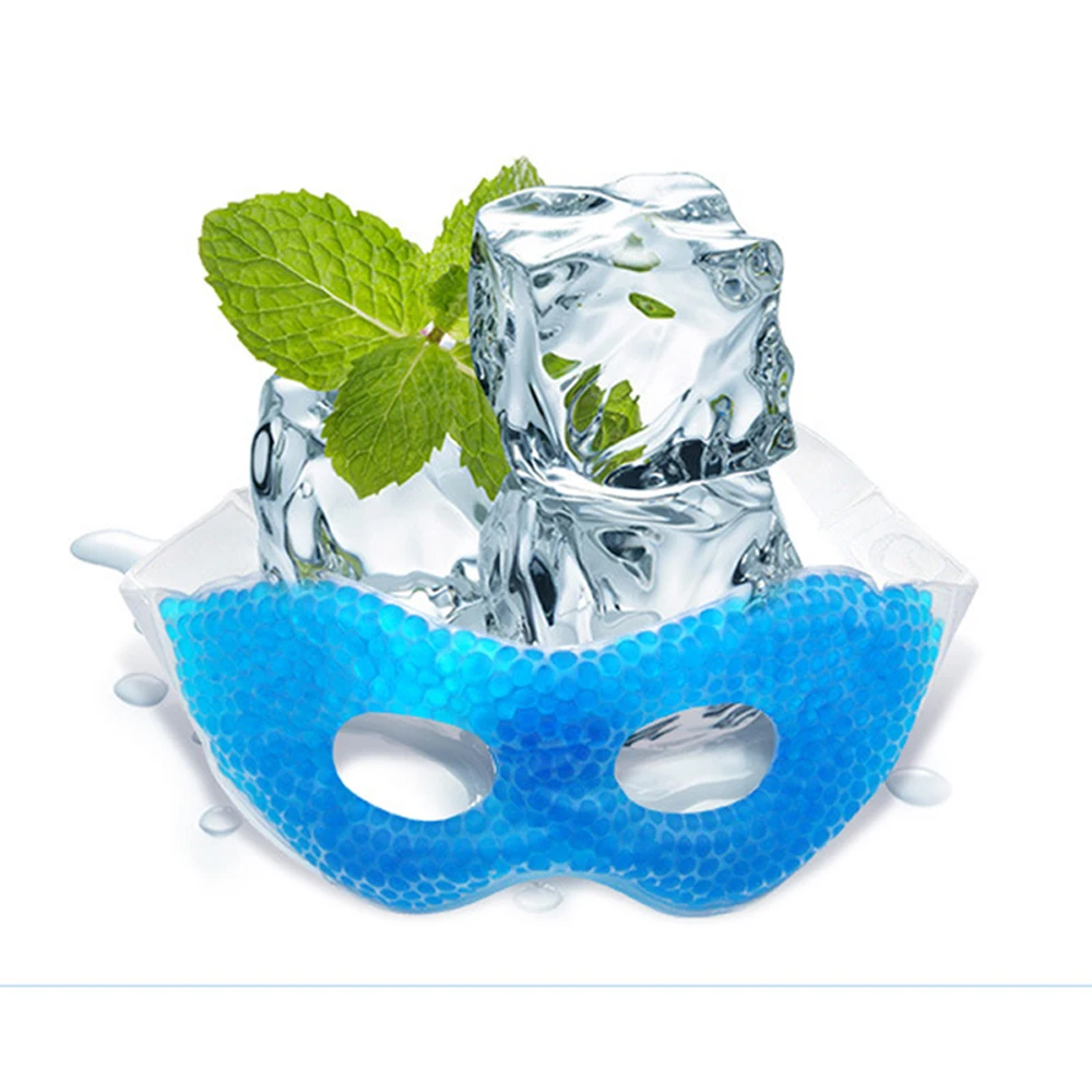

Summer Cool Eyes Mask Refreshing Crystal Beads Colorful Hot And Cold Gel ice Crystal Ball Eyes Mask Relieve Eye Fatigue