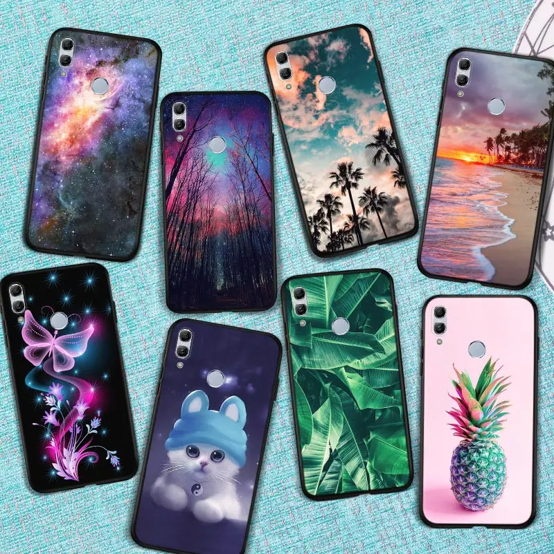 Чехол для P Smart 2019 силиконовый чехол smart Z мягкий из ТПУ бампера Huawei Plus 2019|Бамперы| |