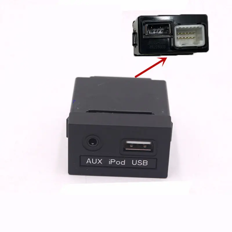 Подлинный AUX USB разъем в сборе для hyundai Elantra 2011- AVANTE MD 961203X250