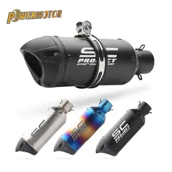 

Motorcycle Exhaust Pipe Stainless Steel Exhaust Modify 36mm-51mm For SUZUKI GSX 250R DL 250 650 GSR 400 HONDA CBR 400R 500R 600R