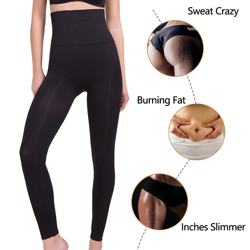 Skup Wysokiej talii legginsy kontrola brzucha legginsy Shaper Gym ołówek spodnie treningowe obcisłe spodnie sportowe odzież sportowa kształtowanie rajstopy