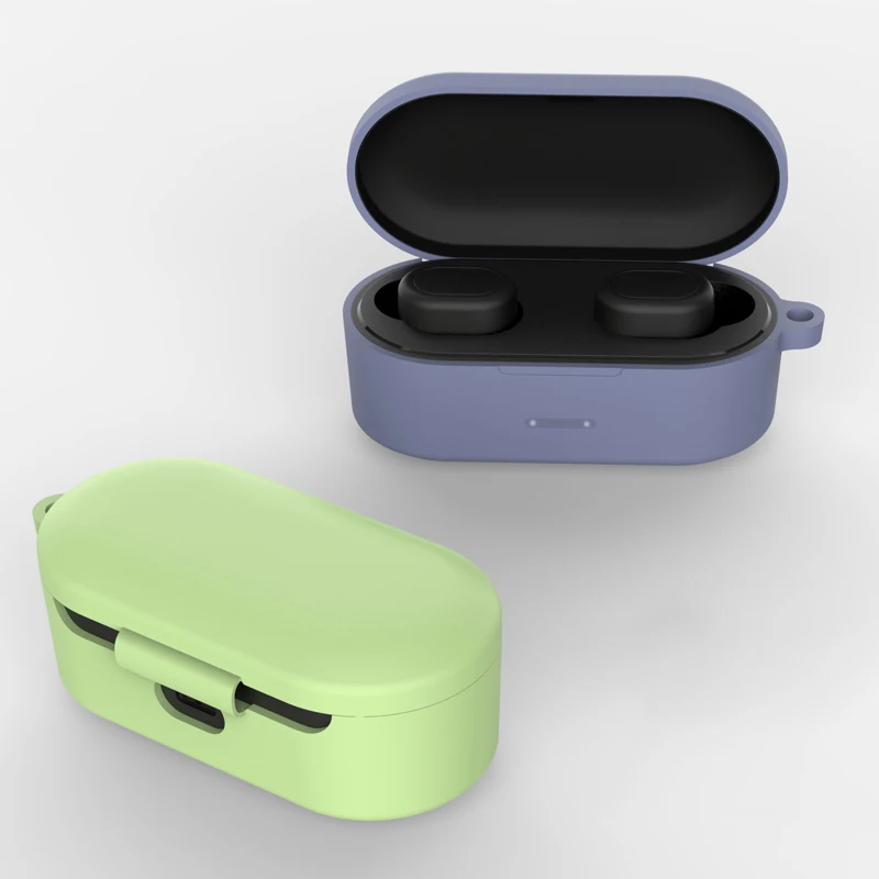 Силиконовый ТПУ чехол для QCY-T1S чехол Мода 360 полная Защита краев чехол для qcy t1s QS2 Bluetooth беспроводной чехол для наушников capa