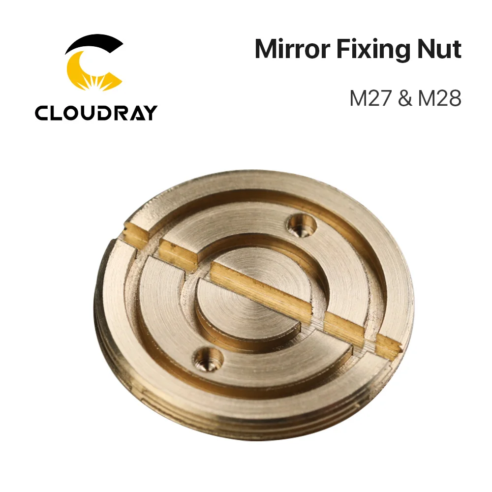 Крепежная гайка зеркала Cloudray для серии C & E первое второе крепление с латунным