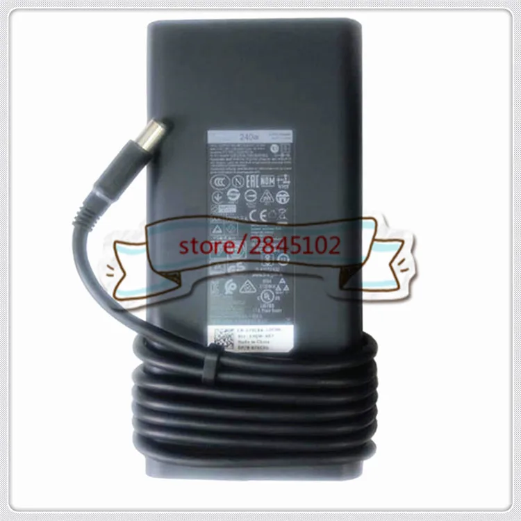 GYIYGY 19 5 V 12.3A AC DC Блок питания для ноутбука адаптер подзарядка Dell Alienware M17X R2 R3 M6600 M6700