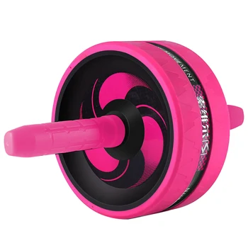 

Back Mute Weight Loss Detachable Durable Gym Equipment Muscle Training Abdominal Roller Double Wheel Exercise Fitness Arm Waist