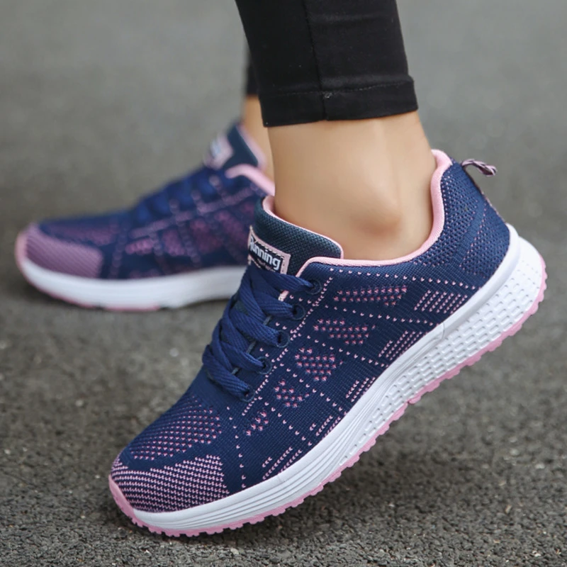 Модные tenis feminino женская обувь на шнуровке, цвета: белый Спортивная обувь Кроссовки светильник круглый обувь на плоской подошве с поперечным Ремешком теннисная женская обувь открытый тренажерный зал