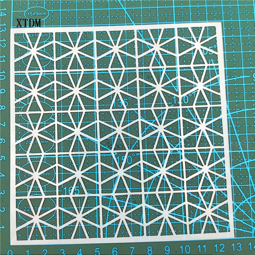 Колючая проволока Пластиковая форма Щит DIY торт шаблоны для вырезания Полые Украшения печать трафарет с кружевом День святого Валентина