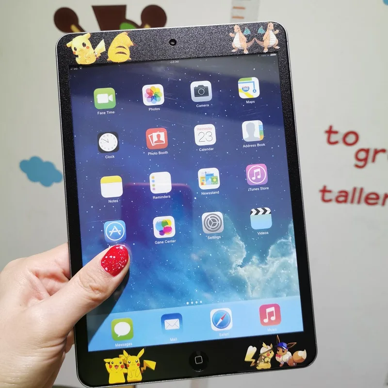 Закаленное стекло для Apple Ipad Mini 4 5 7,9 дюймов Защитная пленка для всего экрана Дети мультфильм шаблон для Ipad Mini 123 Funda+ ручка - Цвет: For Ipad Mini 4 5