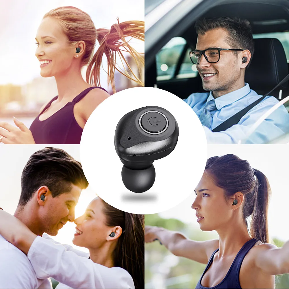 TWS Bluetooth 5 0 наушники беспроводные настоящая Беспроводная стерео гарнитура 3D Hi Fi