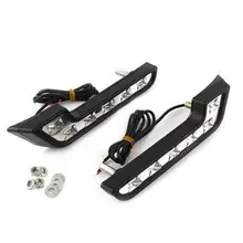 12 В l-образная фара светодиодный рабочий свет бар 6 светодиодный супер яркий дневной ходовой фонарь внедорожный 4x4 противотуманный свет дальнего света 12 В