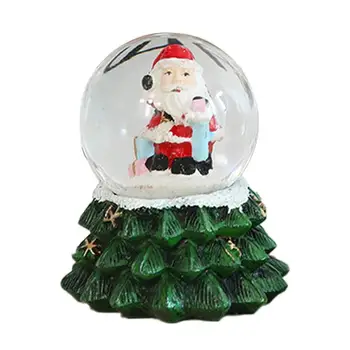 

Christmas Snow Crystal Ball Hanging Christmas Themed Crystal Ball Decoration Cute Desktop Ornament