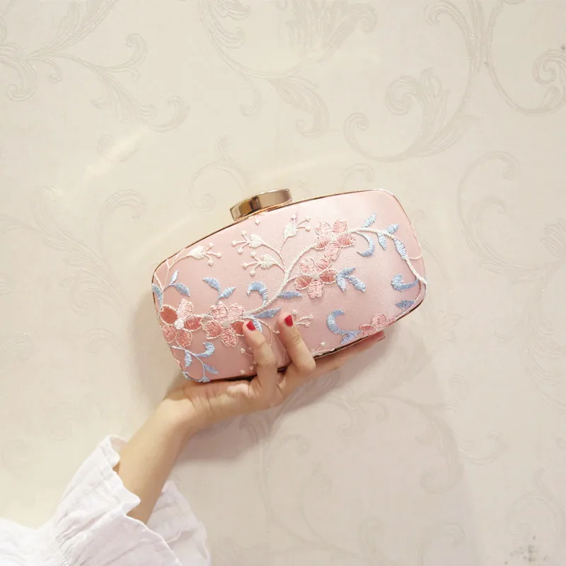 

P-F bag Hot Sale Evening Bag Flower Bride Bag Purse full dress Party handbag Wedding Clutch Women Evening Purse Lady Clutches