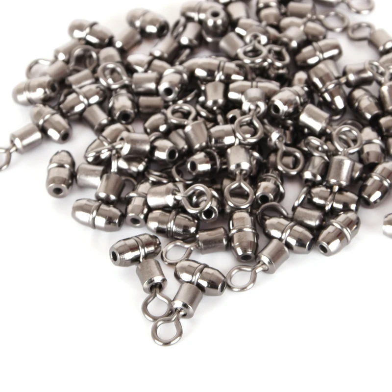 Fishing Swivels 10pcs 3-way Stainless Steel for Carp Tackle