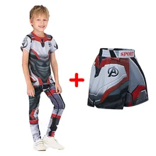 Спортивная одежда Рашгард Дети ММА компрессионные боксерские майки+ брюки детские Bjj Рашгард Муай Тай шорты брюки подростков ММА