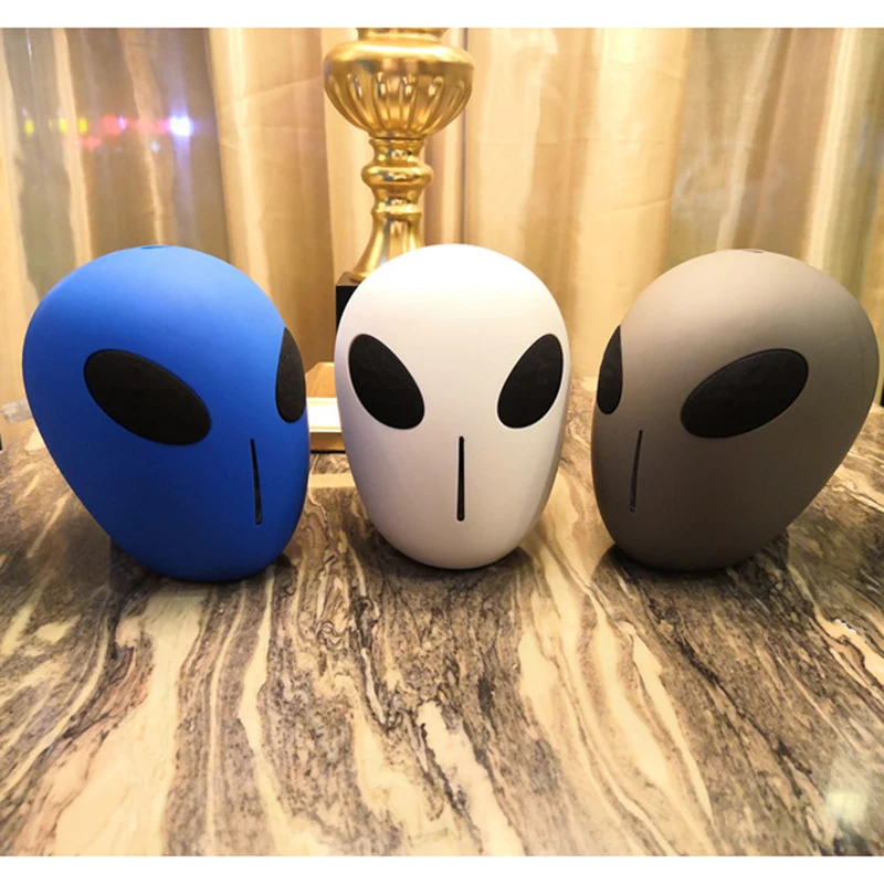 Alien Portable Speaker Wireless Bluetooth Speaker 10W Subwoofer Support FM Radio/AUX/TF/USB Music Center Portable Sound Column Alien Portable Speaker Wireless Bluetooth Speaker 10W Subwoofer Support FM Radio/AUX/TF/USB Music Center Portable Sound Column