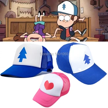 

Gravity Falls Dipper Cap Hat Mabel Dipper Caps Hat Dipper Cosplay Cool Spring Summer Cosplay Baseball Mesh Cap Sport Hat