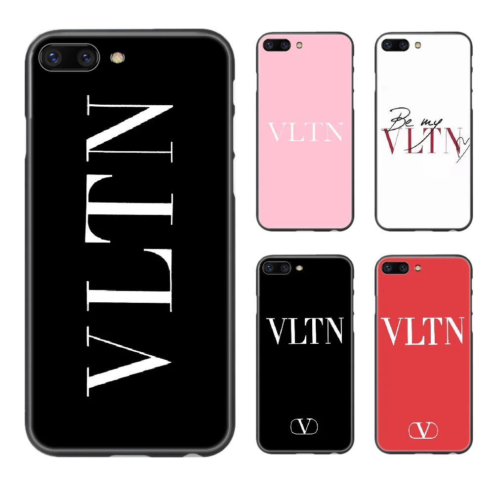 Чехол для телефона VLYN Valentino корпус iphone 5 5s se 2 6 6s 7 8 plus X XS XR 11 PRO MAX черный бампер чехол