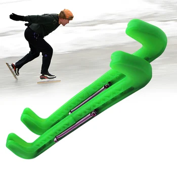 

1 Pair Skating Easy Use Accessories Tool Parts Blade Guard Sports Outdoor Skate Shoe Cover Adjustable Spring Portable Ice Hockey