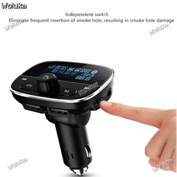 

Car MP3 player multi-function bluetooth receiver MP4 music usb flash drive car cigarette lighter car charger CD50 Q06