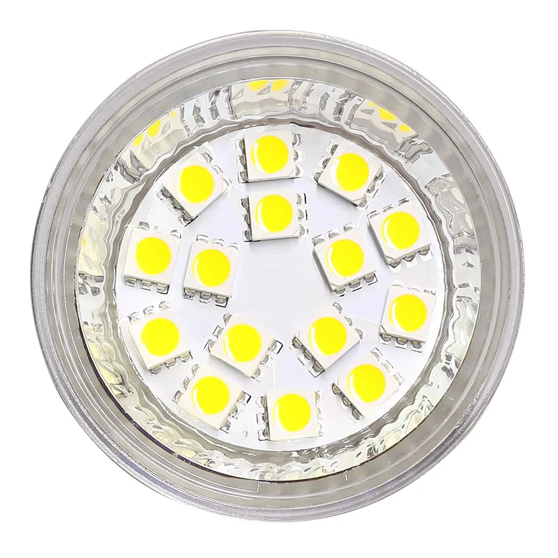 Диммируемая точечная лампа MR16 5050 SMD 3 5 Вт 12В 24В G4 Базовая двухконтактная