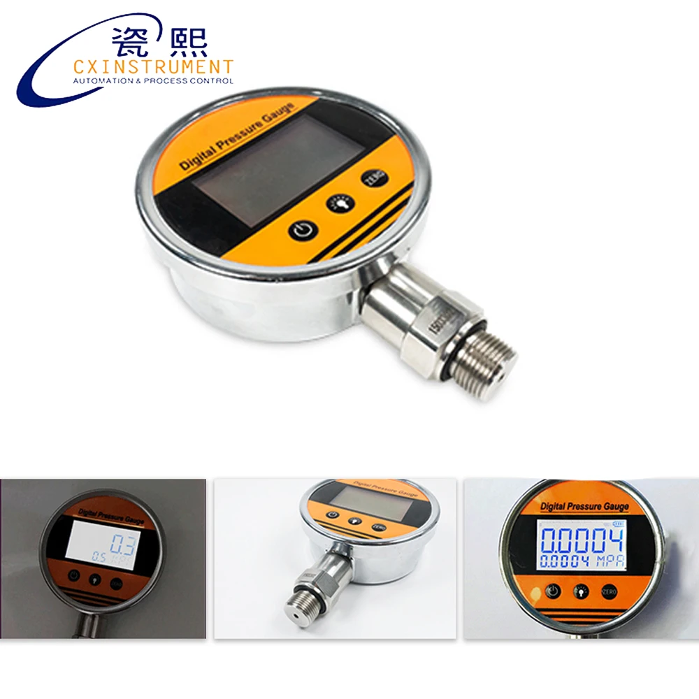 Цифровой манометр из нержавеющей стали с точностью 0.2% МПа|digital pressure gauge|pressure