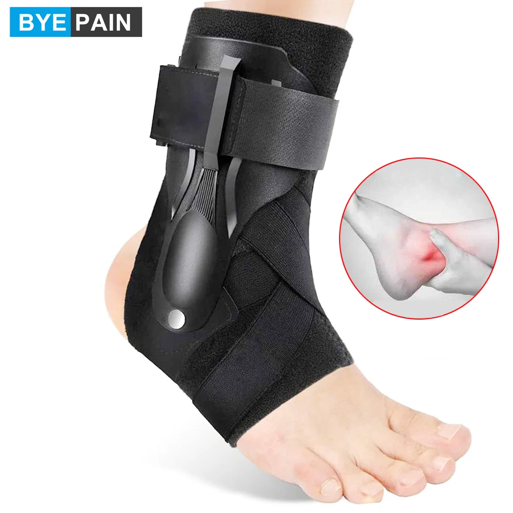 Strong Ankle Brace for Sprained Ankle, Ankle Support Brace with Side