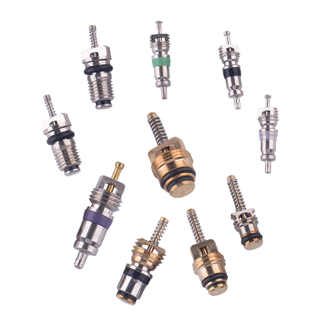 134 шт. переносной сердечник клапана переменного тока для R134A набор кондиционера