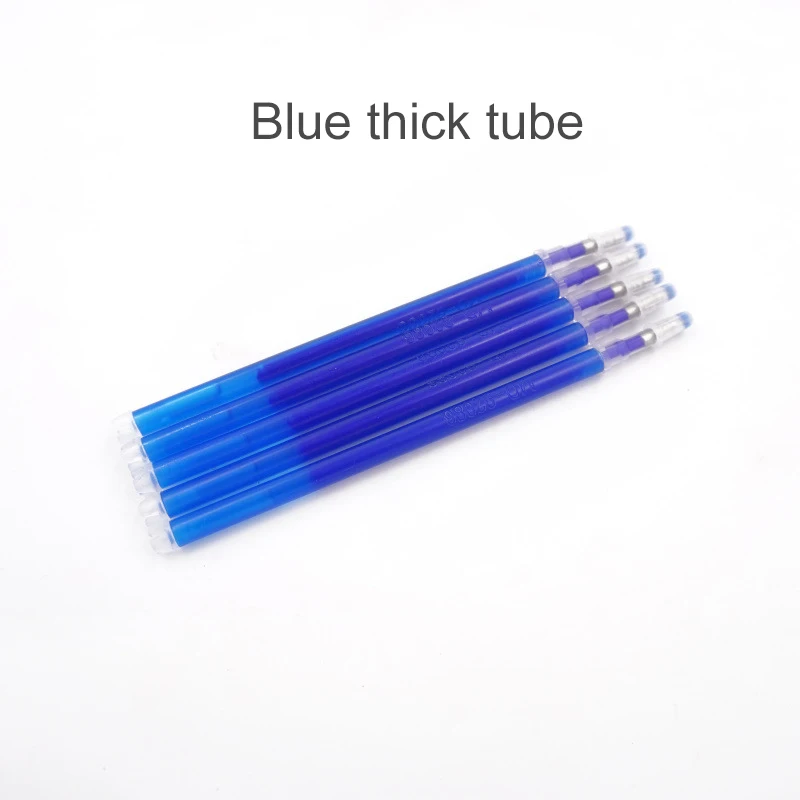 Blue 20 штук профессиональный Отопление ручка с исчезающими чернилам толстый стержень высокого Температура ручка с исчезающими чернилам кожа; Тканевая обувь; Напишите рисовать линии A017 - Цвет: Blue