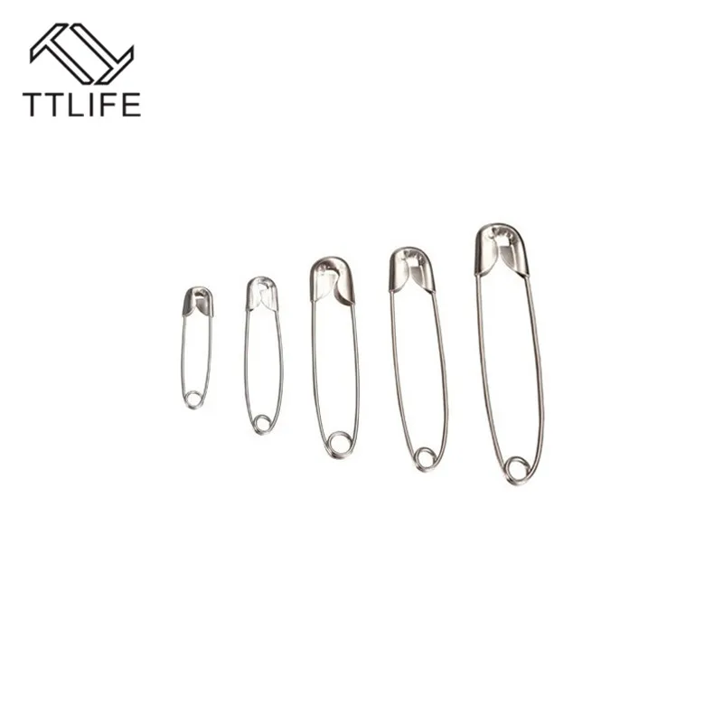 TTLIFE 220 шт., самодельные булавки, брошь, аксессуары, металлические, серебряные, швейные булавки, зажимы для одежды, инструмент