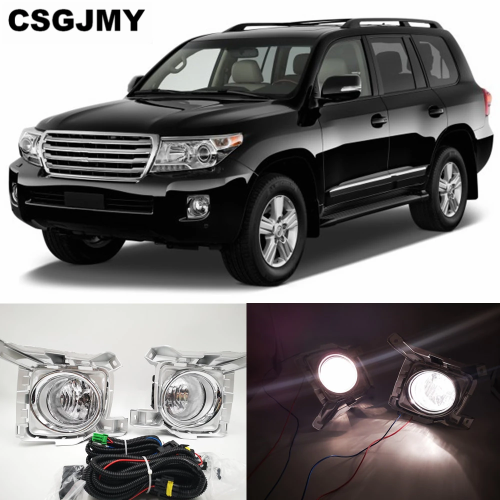 1 пара противотуманных фар для Toyota Land Cruiser FJ200 LC200 2012 2013 передние противотуманные фары Foglamp