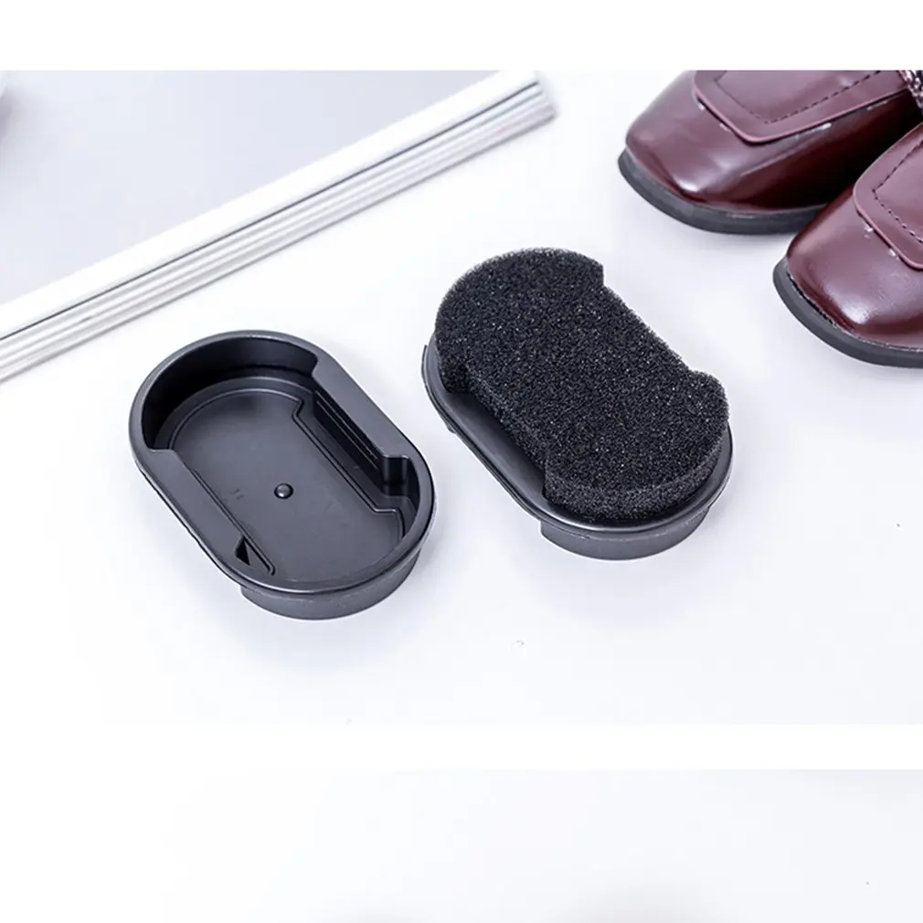 Multifunctional Quick Shine Shoes Brush Cleaner Leather Polishing Cleaning Wax Shining Sponge Polisher for Shoe Boot