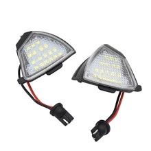Lampadaire LED pour rétroviseur latéral, lumière de bienvenue, pour VW GOLF 5 GTI V MK5 Jetta Passat B5.5 B6 Sharan Superb EOS 