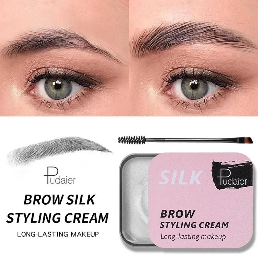 

3D Feathery Brows Makeup Gel Cream Soap Brows Kit Long Lasting Brow Lift Brow Lamination Kit Eyebrow Enhancer Tint Pomade