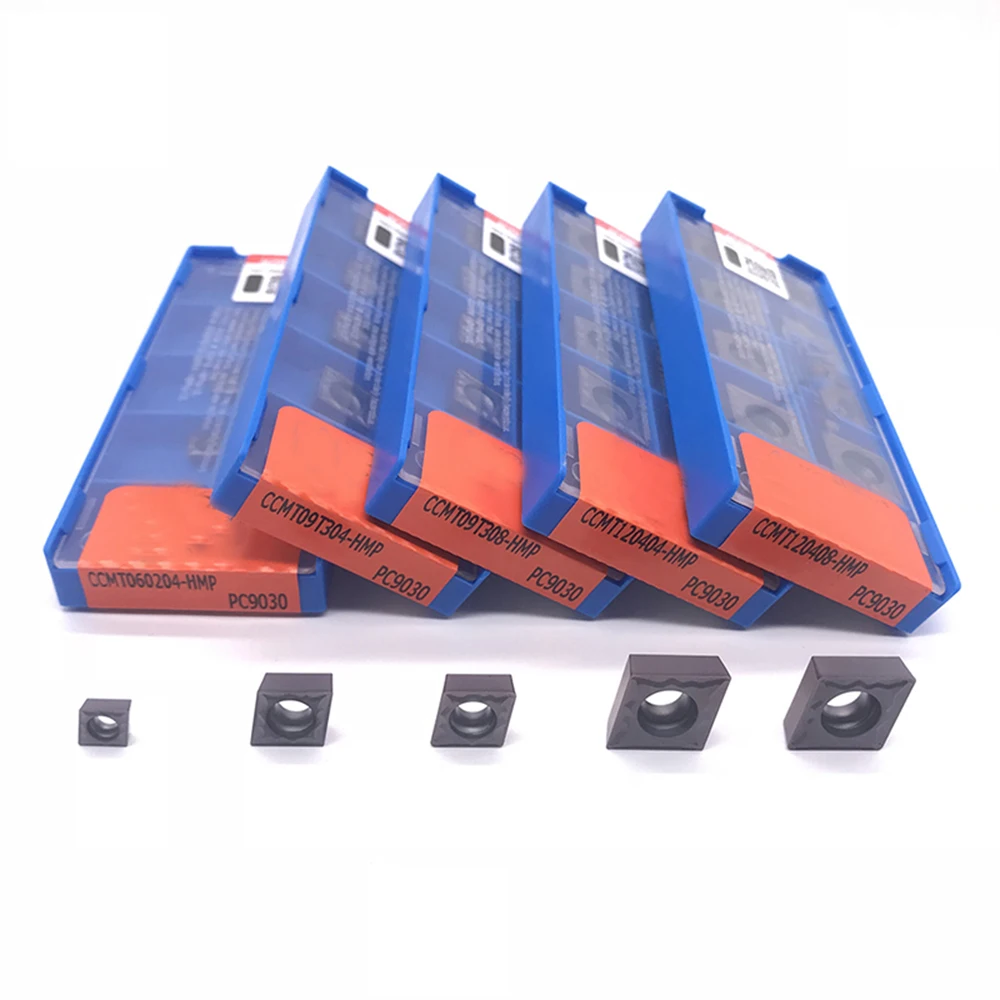 CCMT060204 CCMT09T304 CCMT09T308 CCMT120408 PC9030 внутренние токарные инструменты твердосплавные вставки токарный резак инструмент CNC инструмент HMP