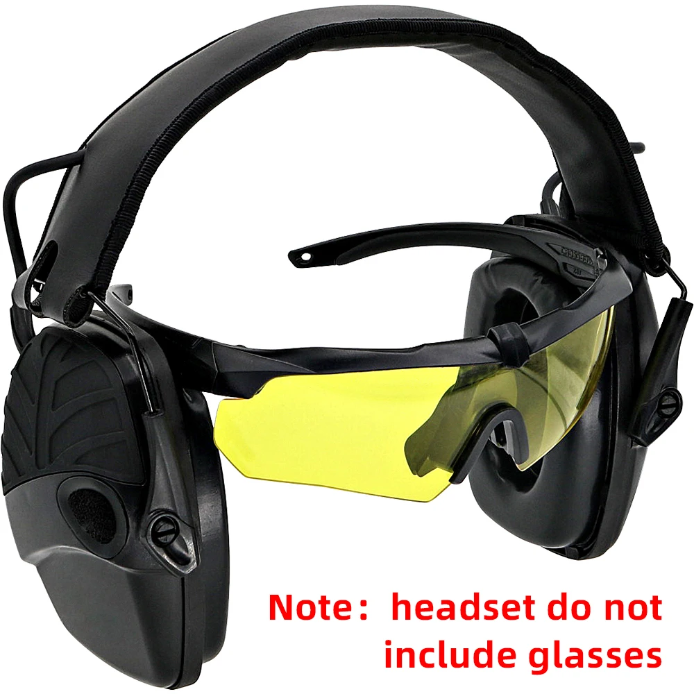 Tactics hunting electronic shooting earmuffs outdoor sports anti-noise amplification hearing protection headphones foldable - Famidy.com