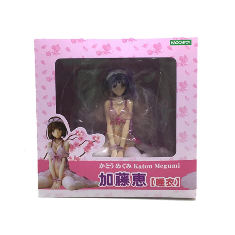 Фигурки героев аниме Saenai Heroine No Sodatekata Katou Megumi ПВХ игрушечные куклы 16 см|Игровые