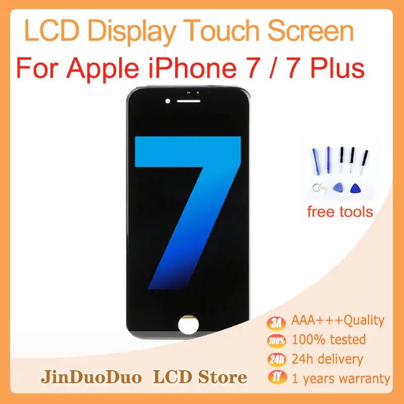 Sostituzione Per Iphone 7 Assemblaggio Digitalizzatore Schermo Lcd Con Display Touch Per Iphone 7 Plus Schermo Touch Lcd