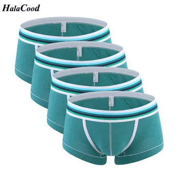 

4Pcs/lot Hot Sell New High Quality Brand Mr Cotton Panties Men's Boxer Short Cozy Fashion Sexy Male Underwear Man Undepant XXL