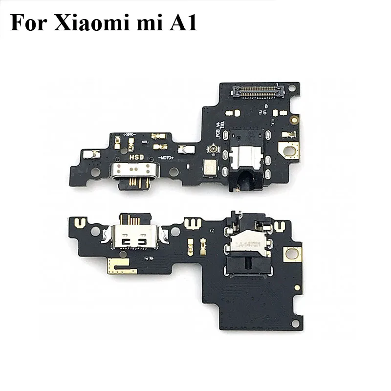 

New Original For Xiaomi Mi A1 A 1 USB charge charging Board Microphone Repair For Xiaomi Mi A1 A 1 MiA1 Micro usb charge