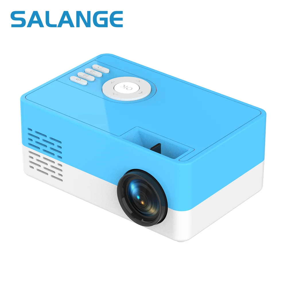Salange J15 Mini Portable Beauty products Projector 1080P Video New popularity Support Display