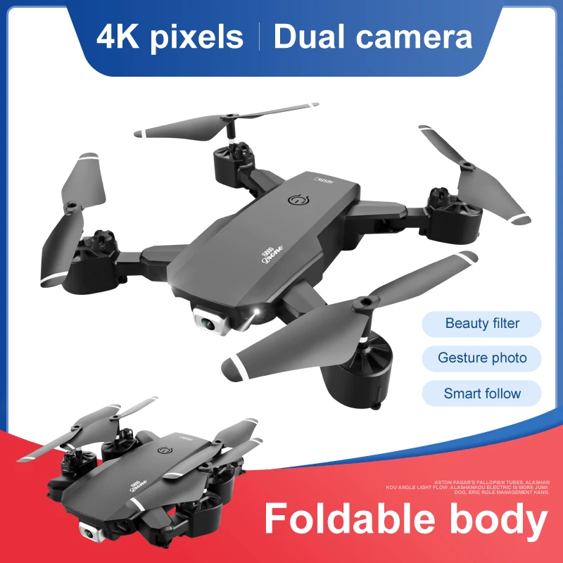 Мини-Квадрокоптер складной 4K 1080P Wi-Fi Fpv | Игрушки и хобби