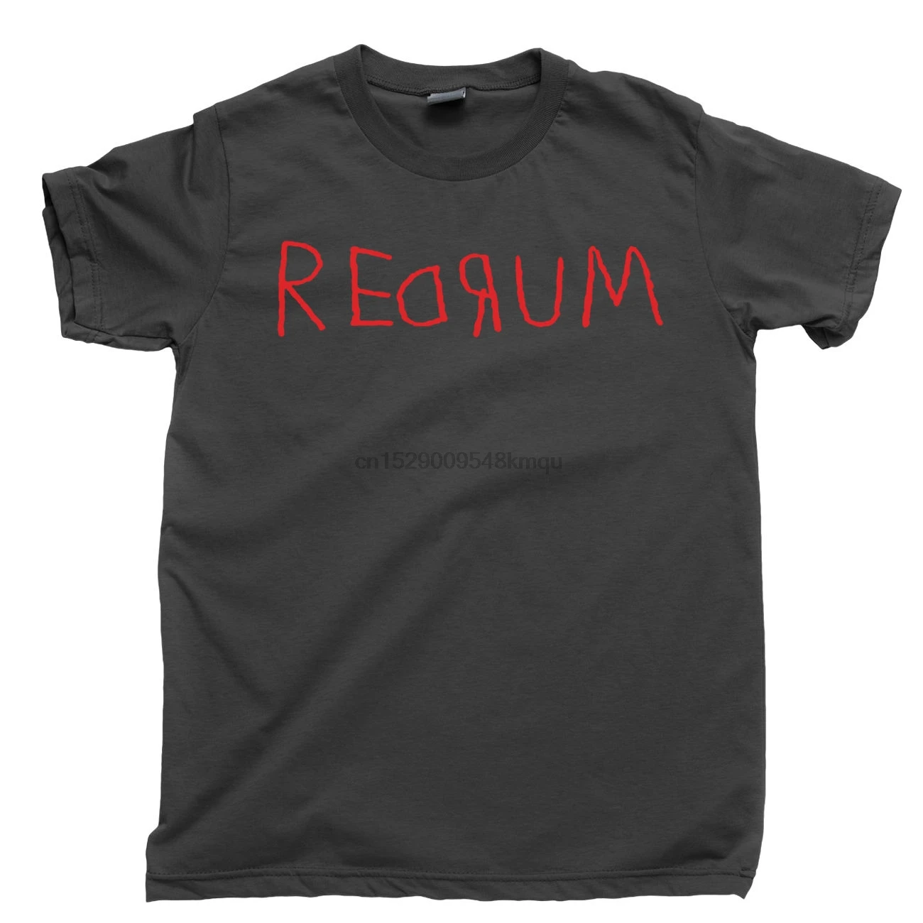 

STANLEY KUBRICK T Shirt REDRUM The Shining Stephen King Overlook Hotel Scary Tee 100% cotton tee shirt tops wholesale tee