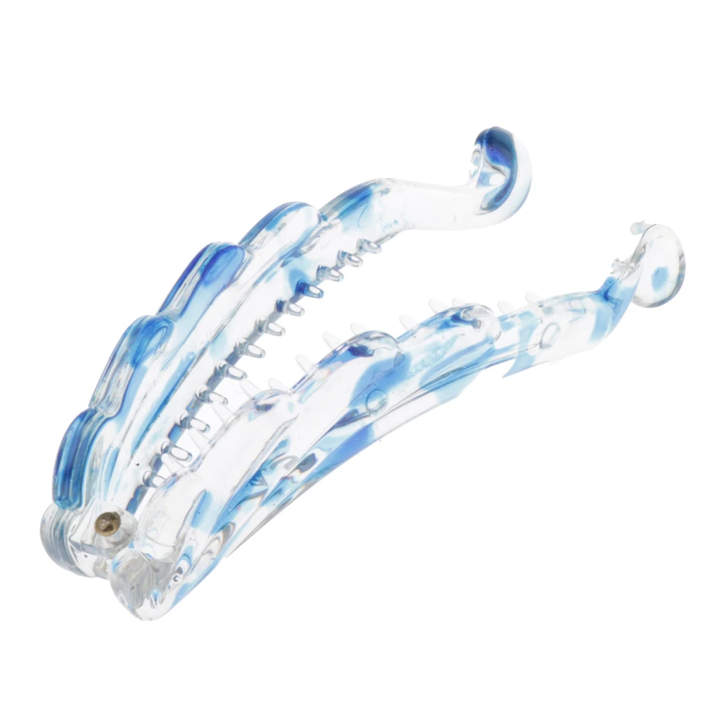 Large Banana Hair Clips, Vintage Dotted Resin Hair Grip Combs, Hair Accessories for Women and Girls - Various Colors