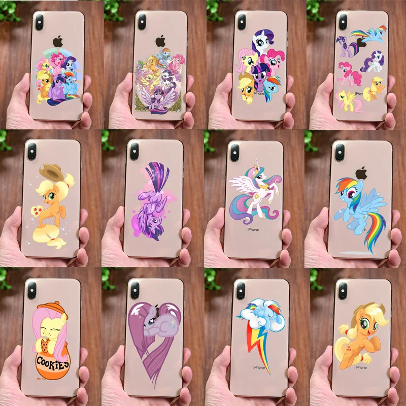 Чехол для телефона Magic My Little Pony прозрачный мягкий чехол из ТПУ iPhone 11 11Pro MAX 8 7 6 6S Plus X