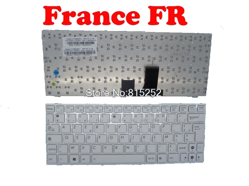 Клавиатура для ноутбука ASUS EPC 1005HA 1008PE 1002HA V103662ES1 0KNA 1L2US01 04GOA1LKUS00 1 MP 09A33US 5283 1422